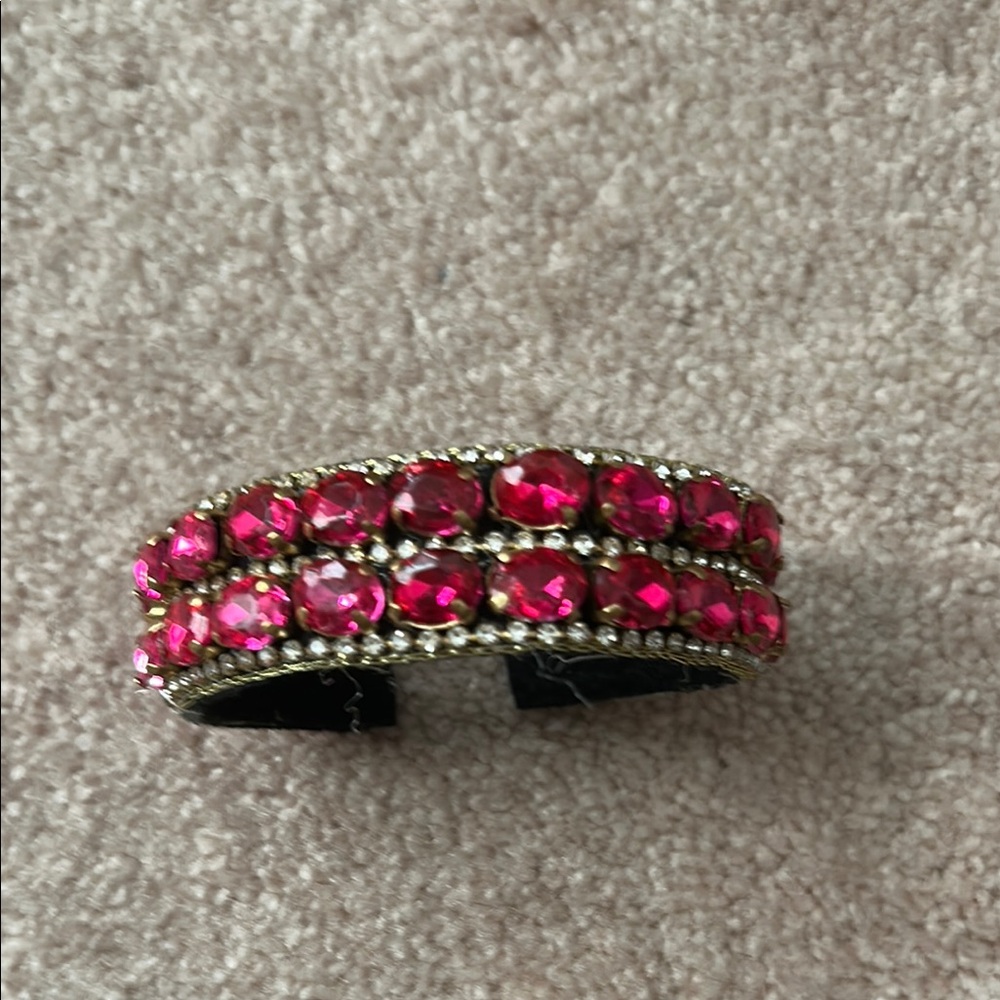 Elegant Pink and Gold Women's Bracelet